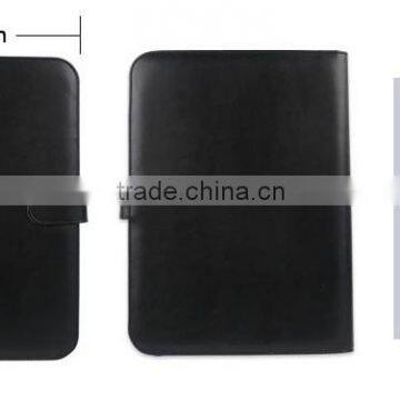 A4 Zipper Portfolio PU Leather File Folders Mutifuction Organizer photo-5