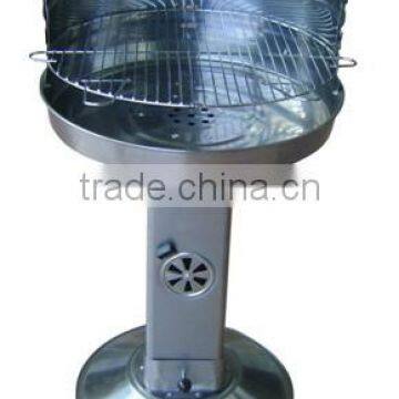 column stainless steel bbq grill pedestal BBQ