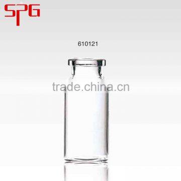 China goods wholesale made of low borosilicate glass tubing 12ml amber injection glass bottle