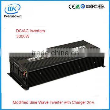 3000W Modified Sine Wave Inverter with Charger 20A