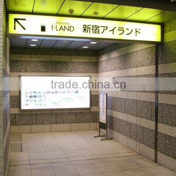 Barcelona Toilet Sign Directional Sign Architechtural Lighting Design Stairs Lighting Panels photo-2