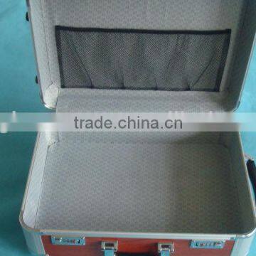 Bag Case Luggage With Dot Jacquard Cloth and Mesh Bag Inner,Grainy Film Beauty Case Luggage,4 Wheel Trolley Case photo-2