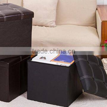 Filling Foam Ottoman PU Leather photo-2