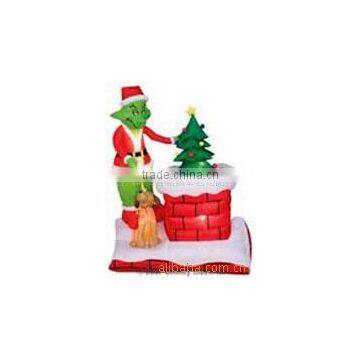 inflatable christmas outdoor decoration