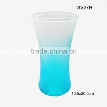 Wholesale Cheap Color Round Glass Vases for Home Decoration photo-3