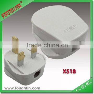 13A bar cordgrip fused plug