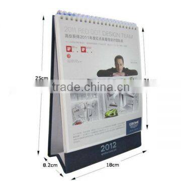 Paper desk calender with professional design