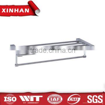 bathroom equipment chrome plated zinc alloy towel rack