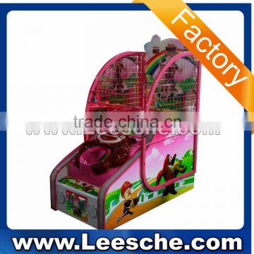 LSJQ-803 popular electronic game kids street basketball indoor amusement game machine for sale redemption machine