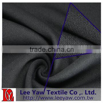 100% polyester flat pique back side waffle fabric