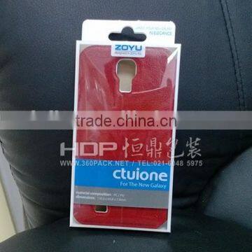 Custom Design clear plastic packaging for mobile case