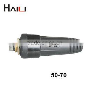 50-70 euro type cable plug male black