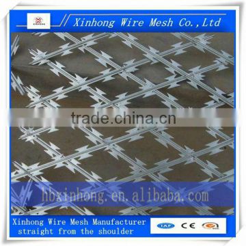 razor barbed wire mesh fence