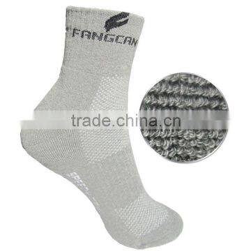 FANGCAN 100% cotton soccer socks Terry Background thick cotton Socks