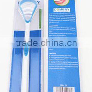 New design oral care adult toothbrush with a tongue cleaner wholesale