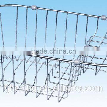 supermarket wire basket medical storage wire basket storage car basket