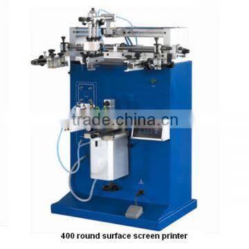 semi-automatic plastic bottle screen printing machine with max Diameter 75mm