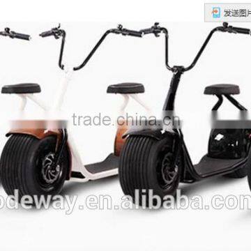 Sport electric scooter 2016 popular citycoco off road city scooter