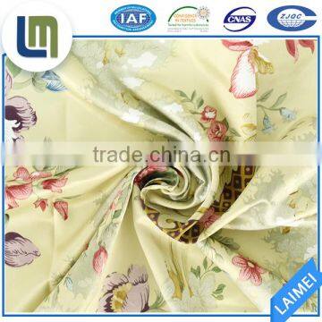 100% Polyester flower printed drapery fabric textile