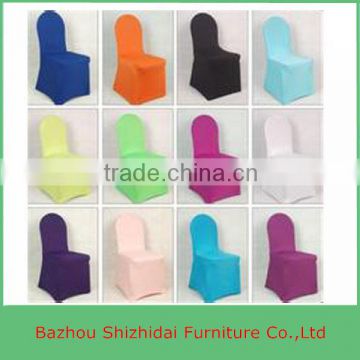 Unisversal Wholesale White Cheap Wedding Spandex Chair Cover