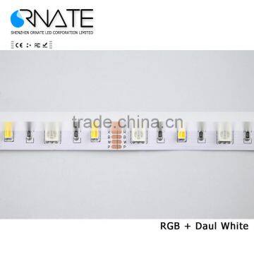 SMD 5050 RGB + SMD 3527 DUAL WHITE led strip IP20/IP65/IP67/IP68