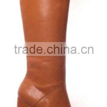 Fancy Leather Boots Shoes for Women 2014