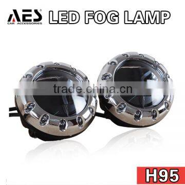 2015 Hot Sale Auto accessories H95 led fog light, projector led fog lamp for all cars