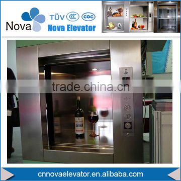 100kg~500kg 0.4m/s Restaurant Elevator/Electric Dumbwaiter Elevator