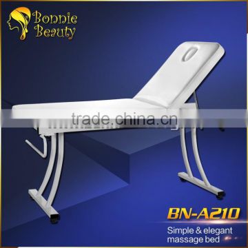 A210 White simple and elegant massage table & bed