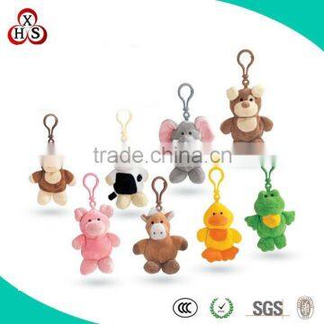 Hot Sale Kids Gift Stuffed Plush Soft Giraffe Keychain For Baby Gift