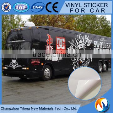 Matte self adhesive vinyl for car body advertising wrapping PVC film thickness Release paper weight optional