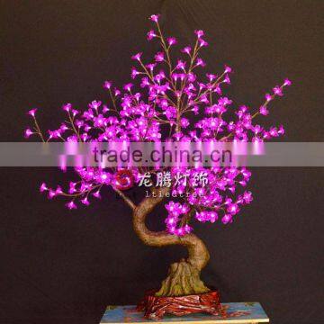 decorative lighted trees and flowers, led tree lighting for decoration
