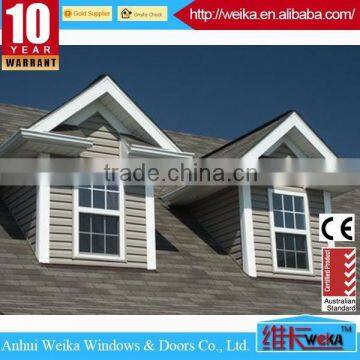 2014 New design low price pvc hung window