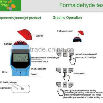 Digital Formaldehyde Measurement Portable Air Analyzer for Closed Areas photo-2