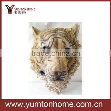 Tiger head resin wall craft