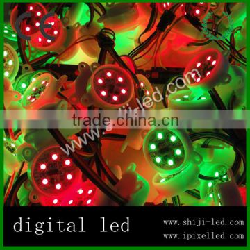 artnet individual address 45mm round pixel string light shiji