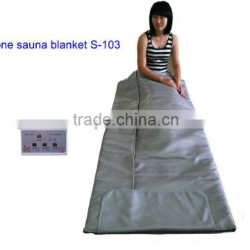 Hot selling,far infrared ray sauna blanket ,slimming blanket ,thermal body wrap S-103