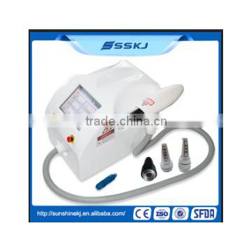 Hot selling portable import laser bar 1064nm&532nm nd yag laser machine price