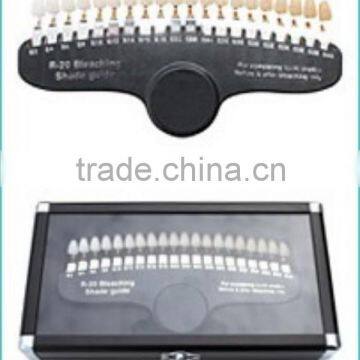 20 colors teeth shade guide,fast delivery,in stock,high quality