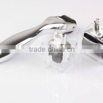 Silver 3 in 1 Microneedles Derma Roller for Hair Loss Treatment photo-6