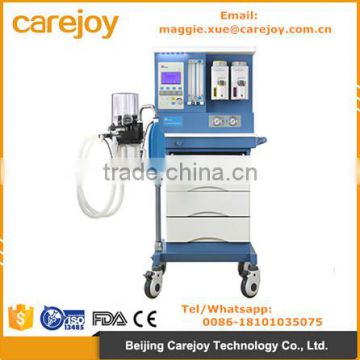 CE certified Mobile/Trolley Anesthesia Machine apparatus with dual Evaporator