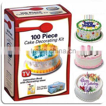 Multifunction 100 Piece Cake Decorating Kit Molds Set Cake Decorating Tools photo-3