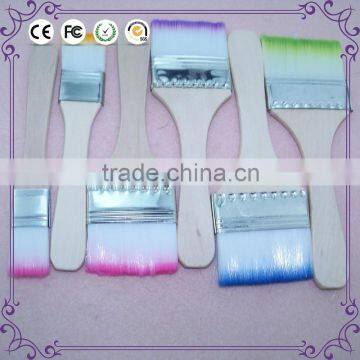 Colorful nylon hair dust cleaning barbecue brush paint brush set