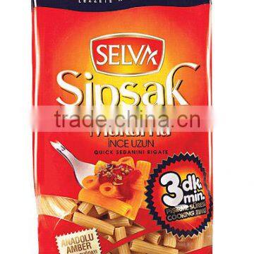 Quick %100 Durum Wheat 0.35 kg Quick Sedanini Rigate Pasta