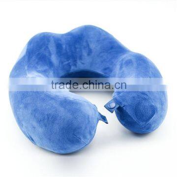 Memory foam neck pillow with comfortable and orthopedic design