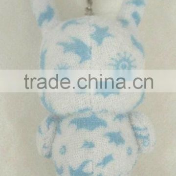 Porcelain plush toy key chains