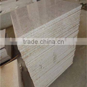 granite bush hammered tile (Good Price CE) /rusty yellow granite