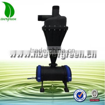 threaded connection plastic cyclone sand water filter for irrigation