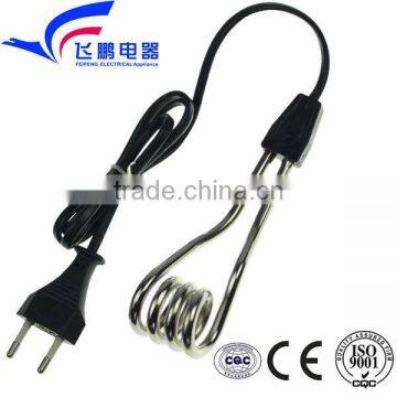 immersion heater for travel set