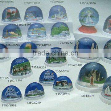 Plastic Snow Globe